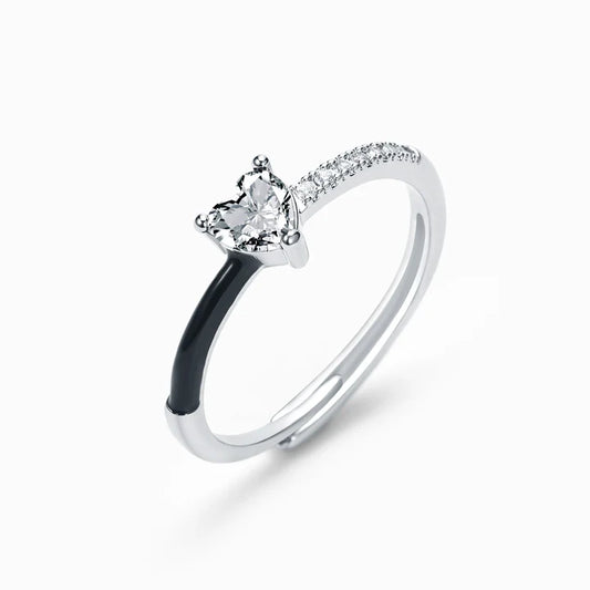 ANILLO CORAZÓN CIRCONITA