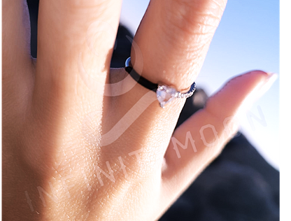 ANILLO CORAZÓN CIRCONITA
