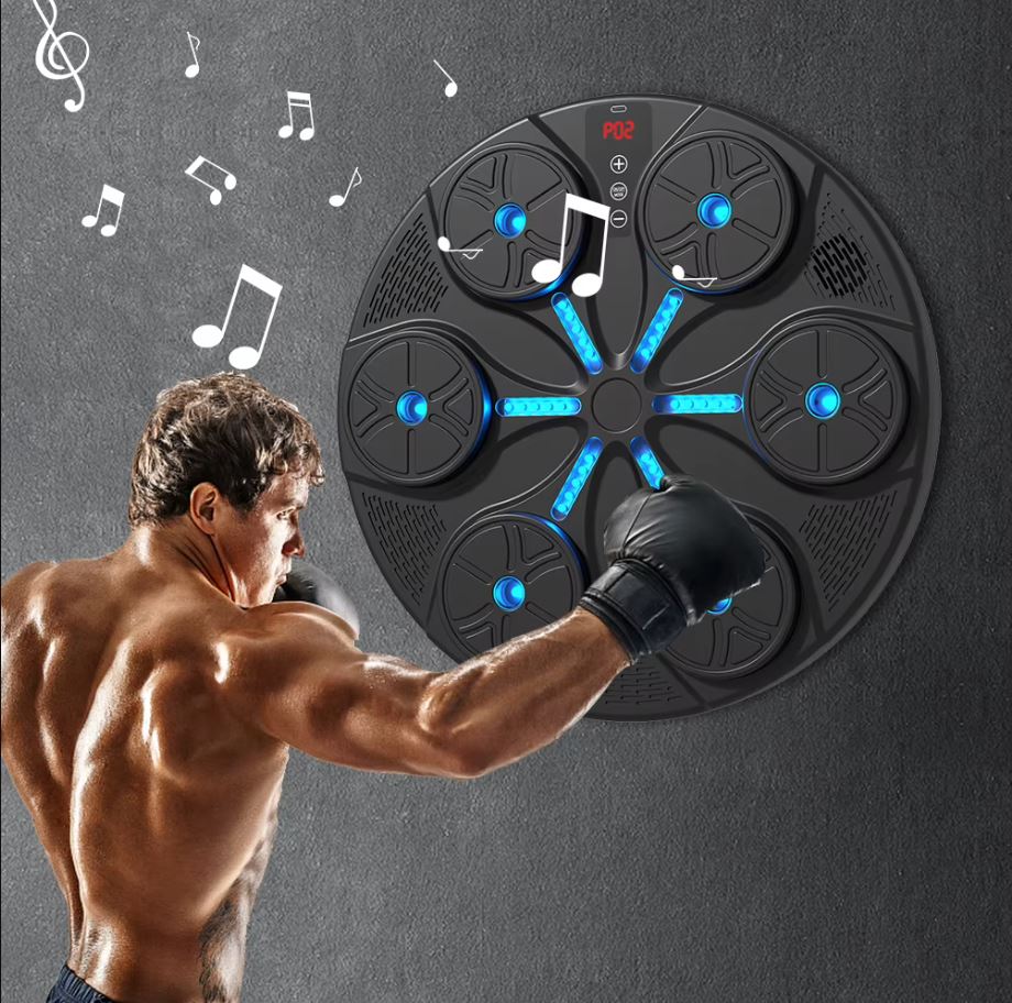 Máquina de boxeo inteligente + guantes