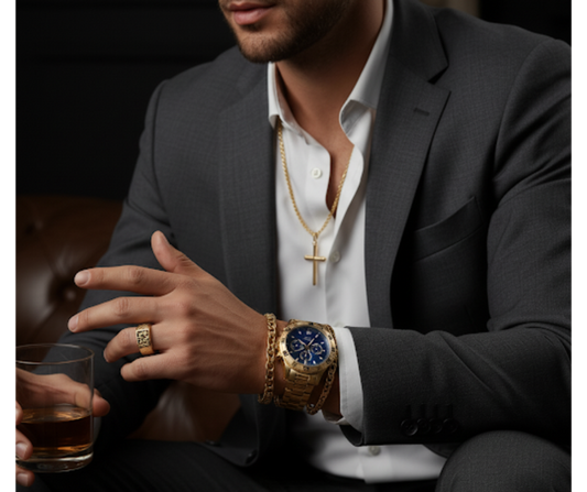Set dorado suizo Geneva Chrono Luxury®
